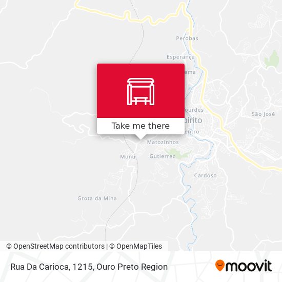 Rua Da Carioca, 1215 map