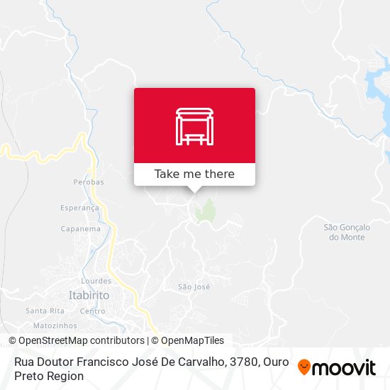 Mapa Rua Doutor Francisco José De Carvalho, 3780