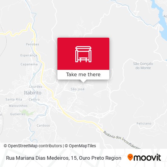 Rua Mariana Dias Medeiros, 15 map