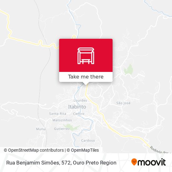 Rua Benjamim Simões, 572 map