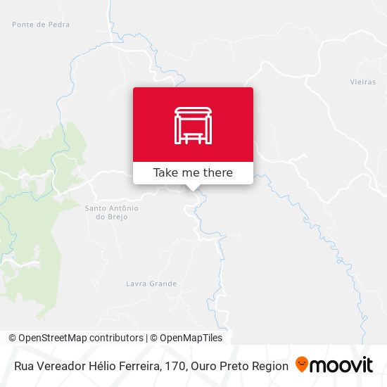 Rua Vereador Hélio Ferreira, 170 map