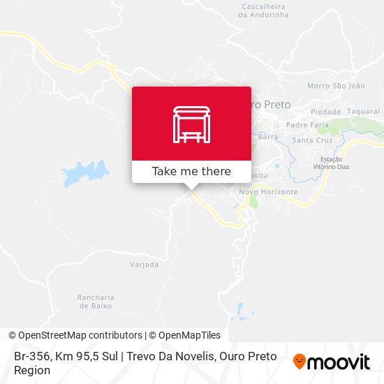 Br-356, Km 95,5 Sul | Trevo Da Novelis map