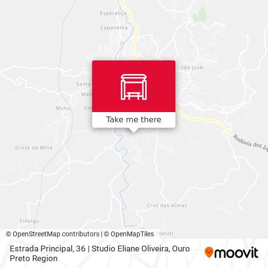 Estrada Principal, 36 | Studio Eliane Oliveira map