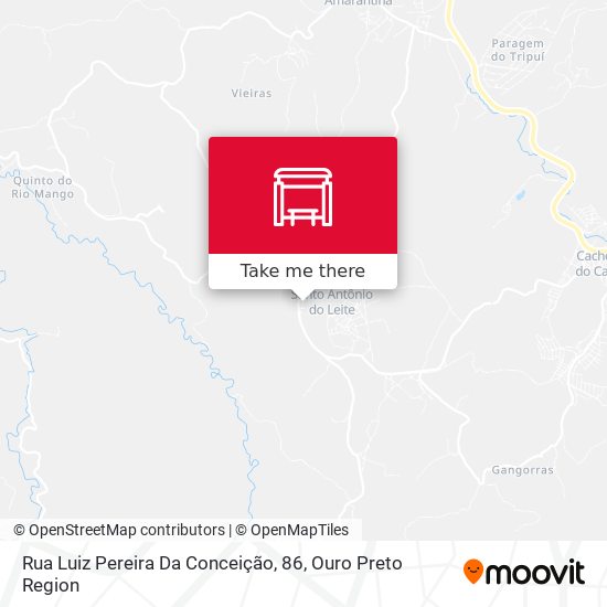 Rua Luiz Pereira Da Conceição, 86 map