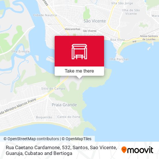 Rua Caetano Cardamone, 532 map