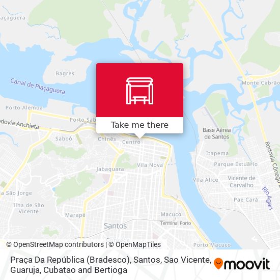 Praça Da República (Bradesco) map