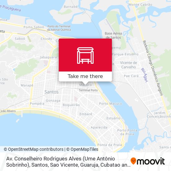 Av. Conselheiro Rodrigues Alves (Ume Antônio Sobrinho) map