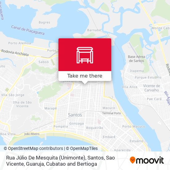 Rua Júlio De Mesquita (Unimonte) map