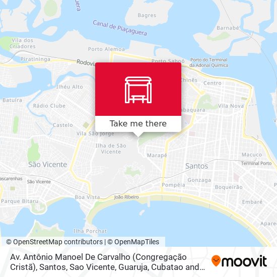 Av. Antônio Manoel De Carvalho (Congregação Cristã) map