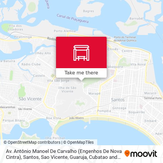 Av. Antônio Manoel De Carvalho (Engenhos De Nova Cintra) map