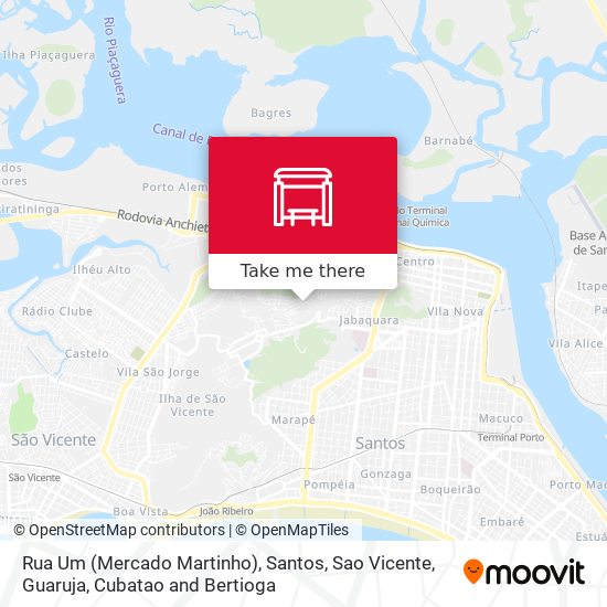 Rua Um (Mercado Martinho) map