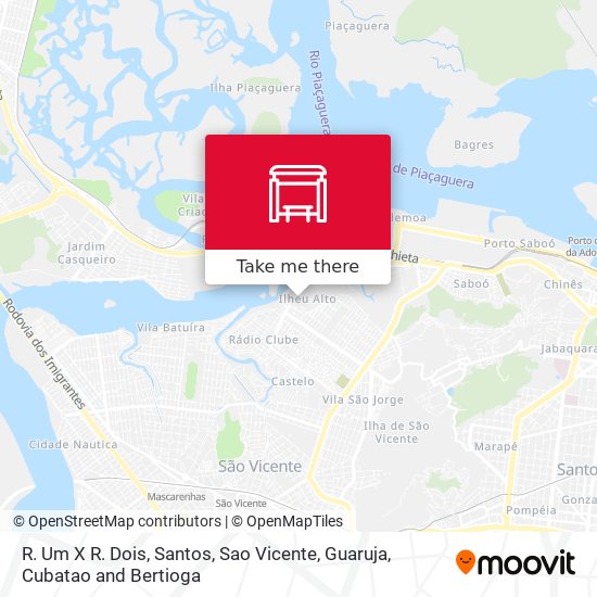 R. Um X R. Dois map