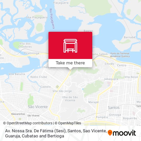 Av. Nossa Sra. De Fátima (Sesi) map