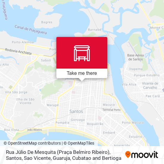 Rua Júlio De Mesquita (Praça Belmiro Ribeiro) map
