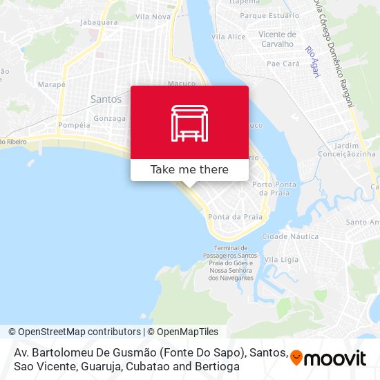 Av. Bartolomeu De Gusmão (Fonte Do Sapo) map