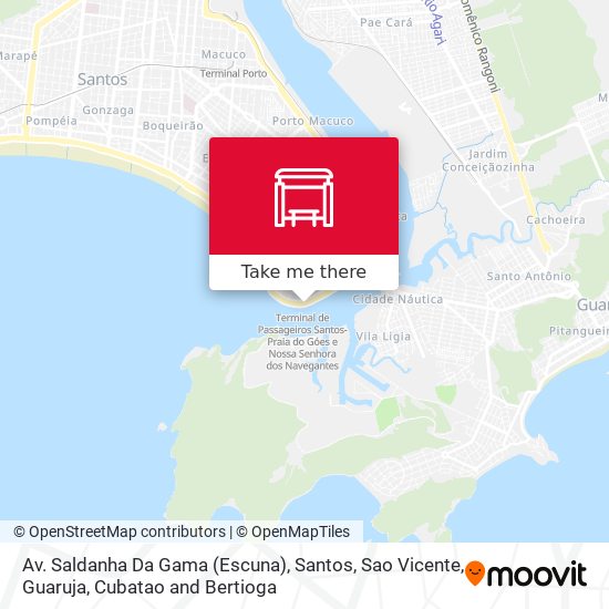 Av. Saldanha Da Gama (Escuna) map