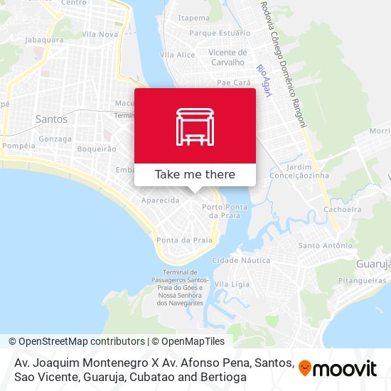 Av. Joaquim Montenegro X Av. Afonso Pena map