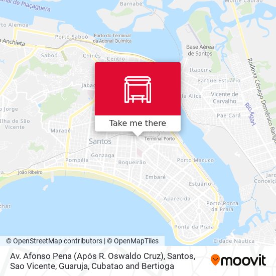 Av. Afonso Pena (Após R. Oswaldo Cruz) map
