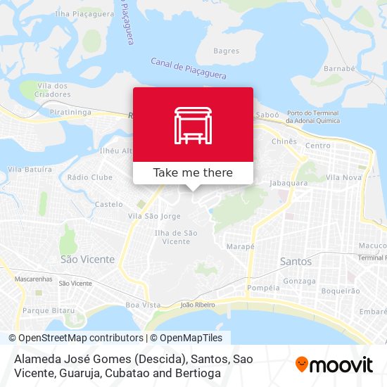 Alameda José Gomes (Descida) map