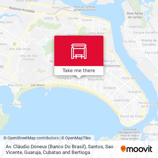 Av. Cláudio Doneux (Banco Do Brasil) map