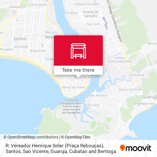 R. Vereador Henrique Soler (Praça Rebouças) map