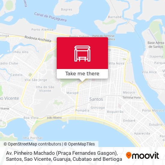 Av. Pinheiro Machado (Praça Fernandes Gasgon) map