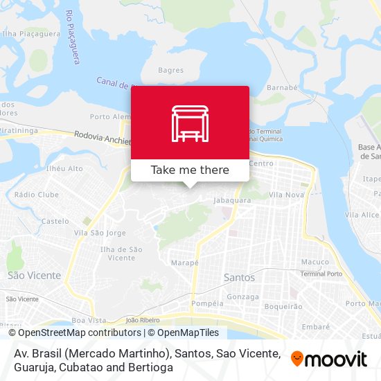 Av. Brasil (Mercado Martinho) map