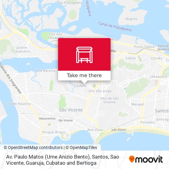 Av. Paulo Matos (Ume Anizio Bento) map
