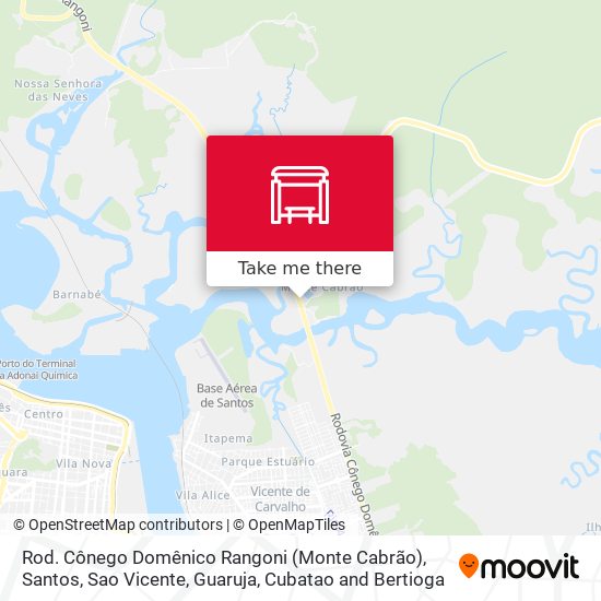 Rod. Cônego Domênico Rangoni (Monte Cabrão) map