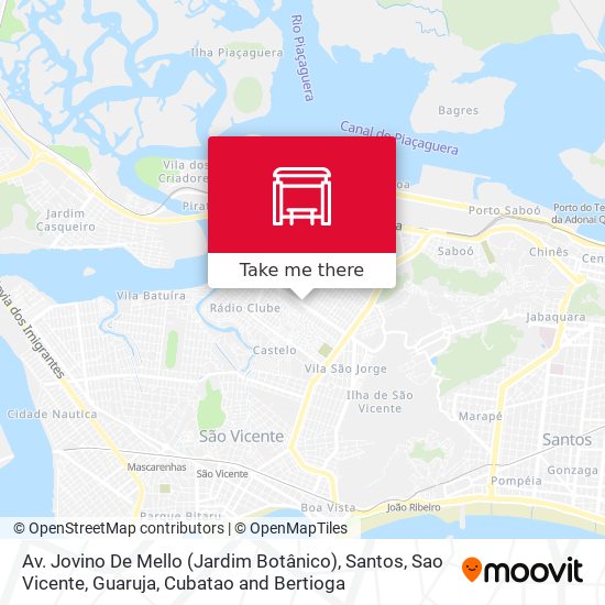 Av. Jovino De Mello (Jardim Botânico) map