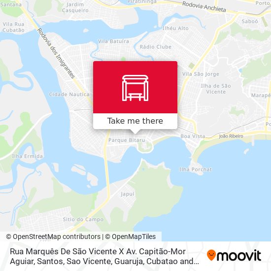 Rua Marquês De São Vicente X Av. Capitão-Mor Aguiar map