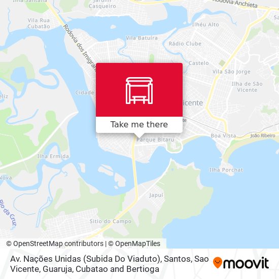 Av. Nações Unidas (Subida Do Viaduto) map