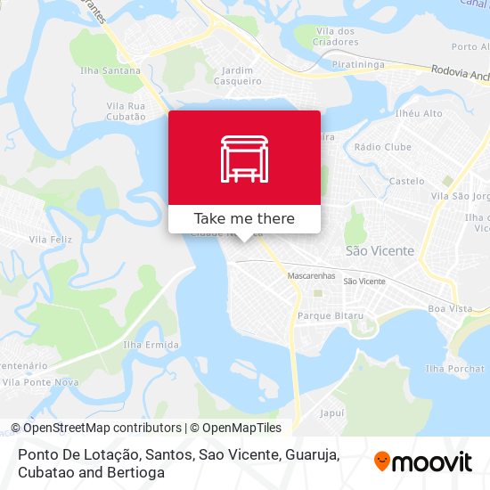 Ponto De Lotação map