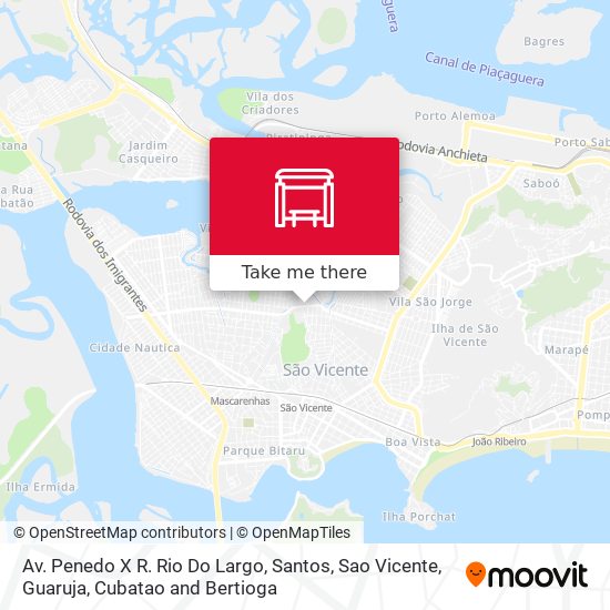 Av. Penedo X R. Rio Do Largo map