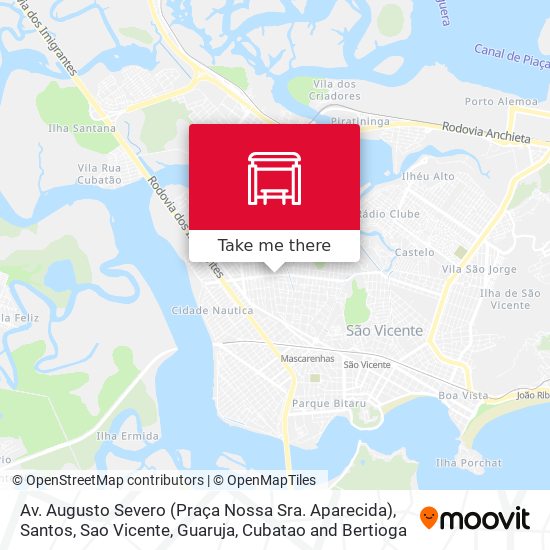 Av. Augusto Severo (Praça Nossa Sra. Aparecida) map