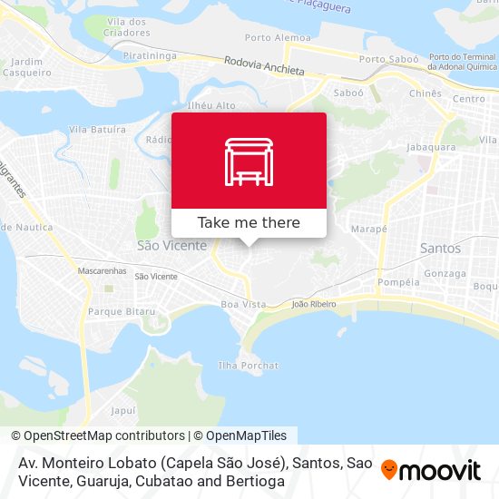 Av. Monteiro Lobato (Capela São José) map