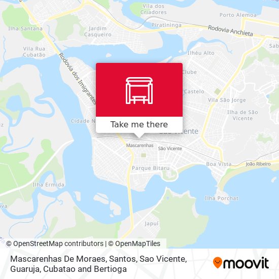 Mascarenhas De Moraes map