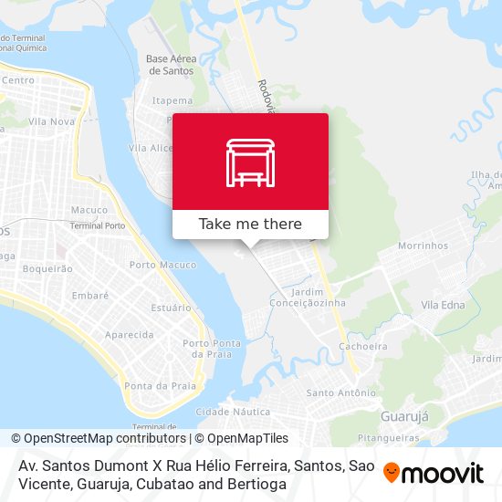 Av. Santos Dumont X Rua Hélio Ferreira map