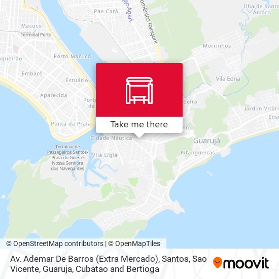 Av. Ademar De Barros (Extra Mercado) map