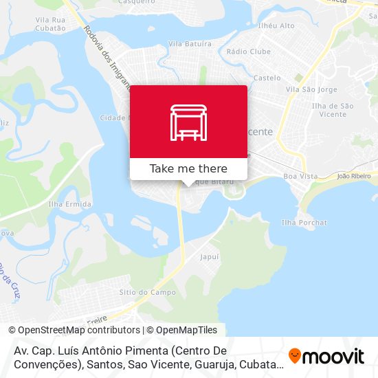 Mapa Av. Cap. Luís Antônio Pimenta (Centro De Convenções)