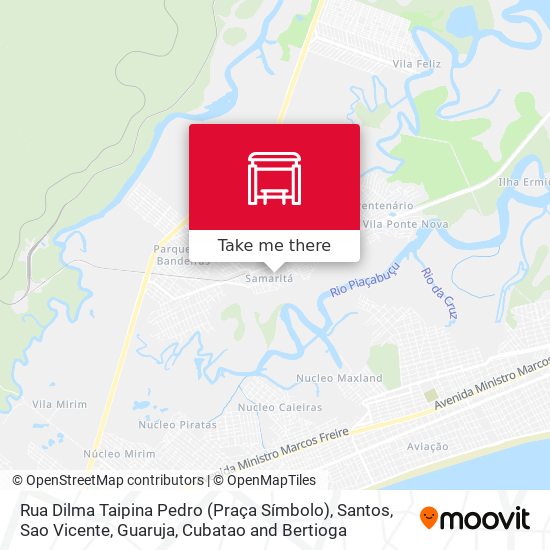 Rua Dilma Taipina Pedro (Praça Símbolo) map