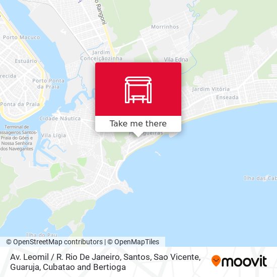 Mapa Av. Leomil / R. Rio De Janeiro