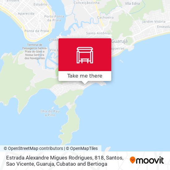 Estrada Alexandre Migues Rodrigues, 818 map