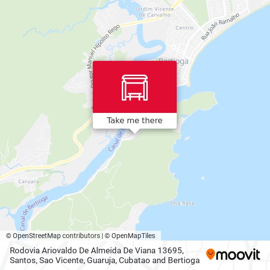 Rodovia Ariovaldo De Almeida De Viana 13695 map