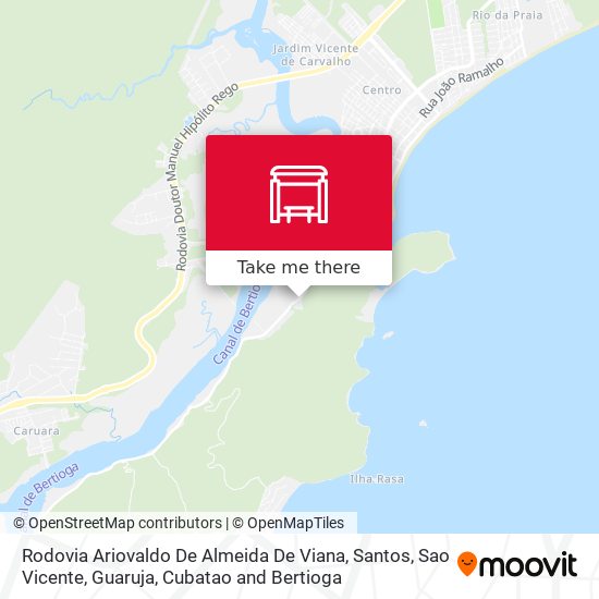 Rodovia Ariovaldo De Almeida De Viana map