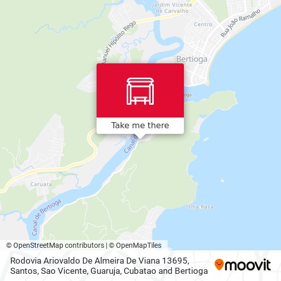 Rodovia Ariovaldo De Almeira De  Viana 13695 map