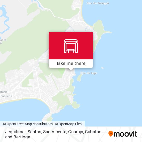 Jequitimar map