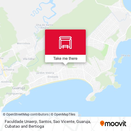 Faculdade Unaerp map