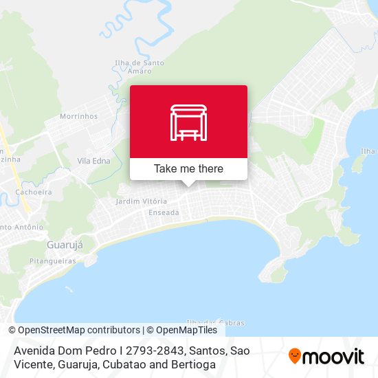 Avenida Dom Pedro I 2793-2843 map
