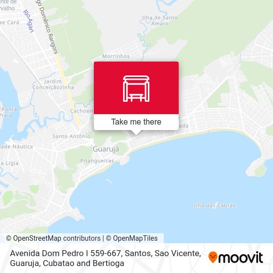 Avenida Dom Pedro I 559-667 map